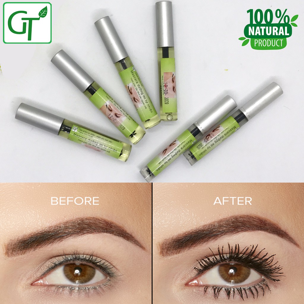 Mascara Dưỡng Mi Dầu Oliu Tự Nhiên 10ml  - Dưỡng Mi, Làm Dày Mi, Dài Mi