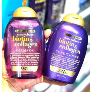 Bộ gội xả Biotin Collagen Organix giảm rụng tóc, kích mọc tóc của Mỹ