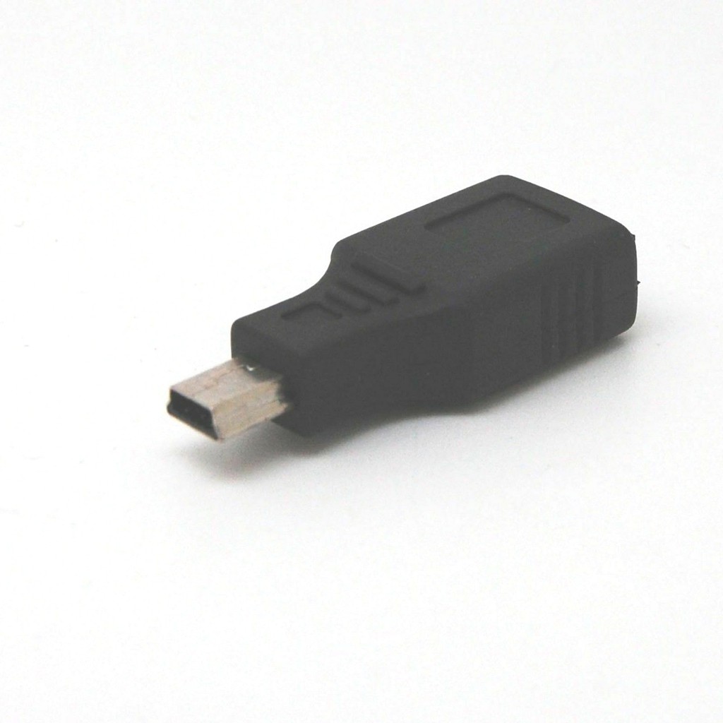 Đầu chuyển đổi cổng usb 2.0 type a sang đầu cắm 5 pin mini usb type b otg chuyên dụng