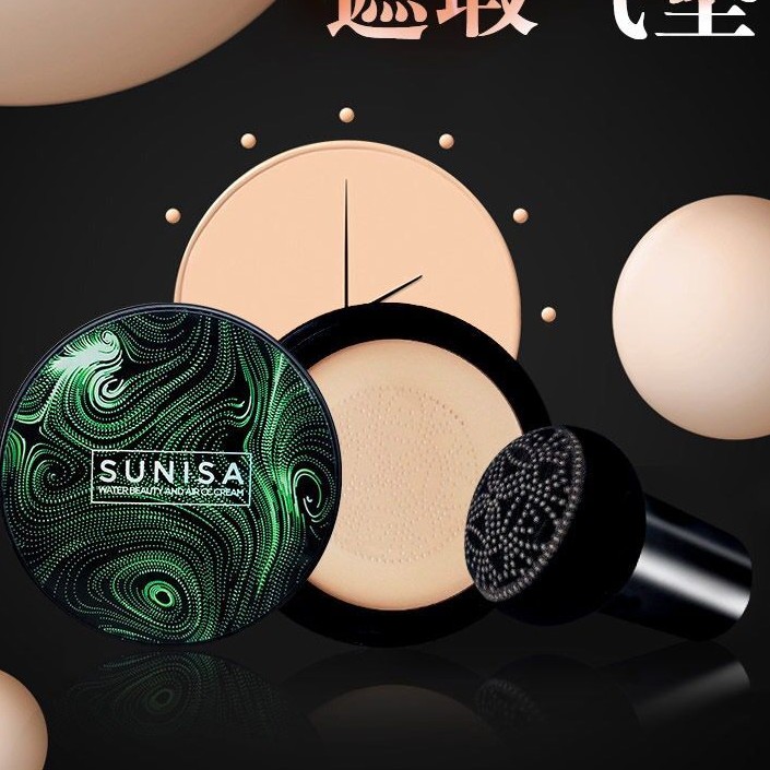 [SIÊU SALE] PHẤN NƯỚC KIỀM DẦU SUNISA TẶNG KÈM CHỔI TẢN NỀN 20g [hàng nội địa Trung] | BigBuy360 - bigbuy360.vn