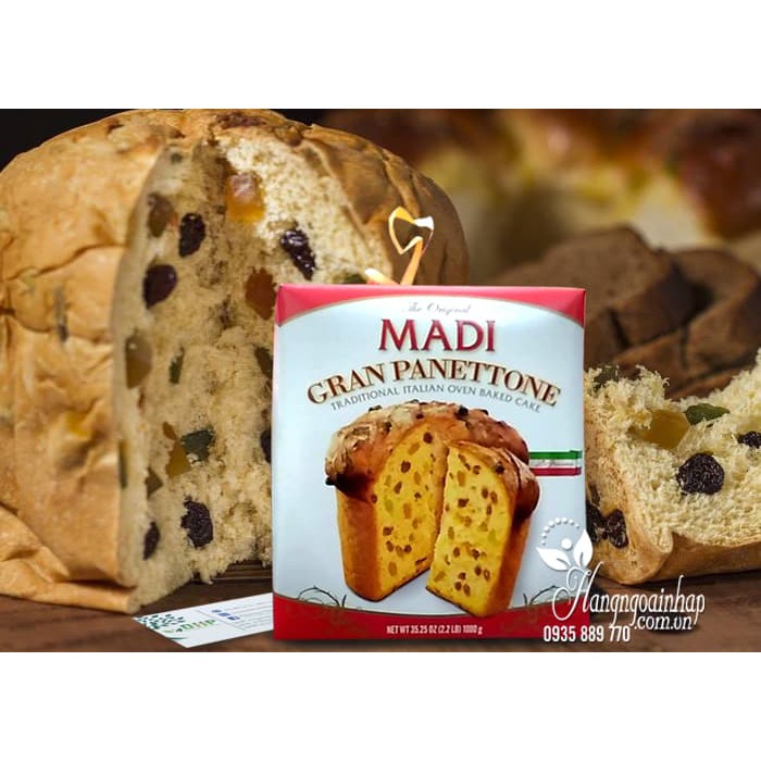 BÁNH BÔNG LAN MADI PANETTONE 1KG | BigBuy360 - bigbuy360.vn