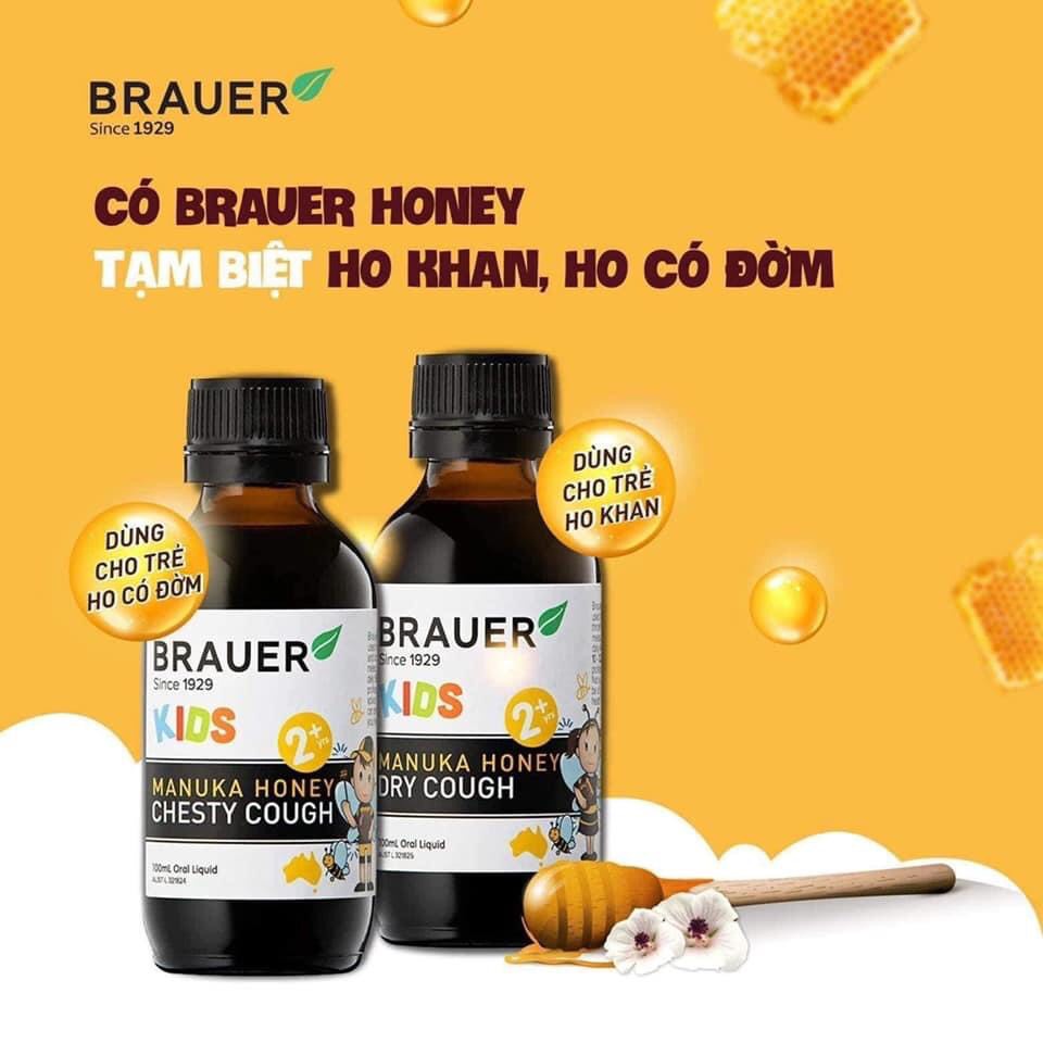 Siro Ho Brauer Chesty Cough Giảm Ho Có Đàm Dạng Lỏng