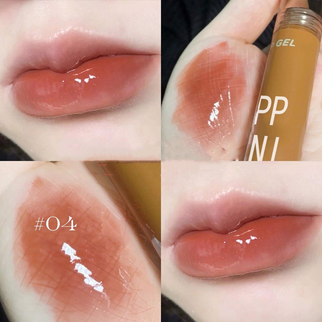 Son Bóng Bền Màu Mềm Môi CAPUVINI Syrup Lip Gel Nội Địa Trung