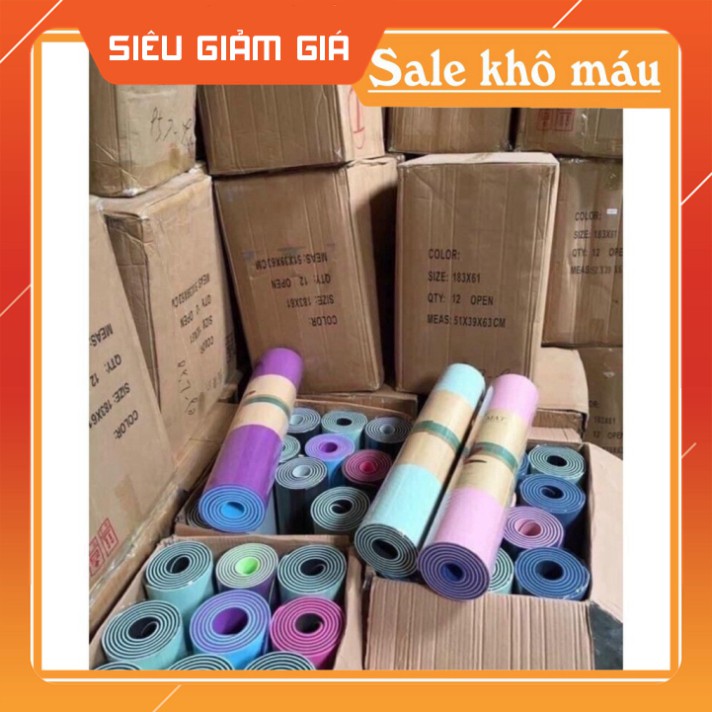 THẢM YOGA 2 LỚP XỊN ĐẸP