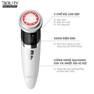 Máy Đẩy Tinh Chất Bibury Galvanic ION & EMS