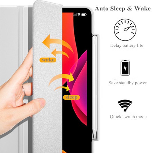 Bao da máy tính bảng từ acrylic cứng và tpu mềm cho Ipad Air 4/Pro 11/ Pro 12.9 " 2020 | BigBuy360 - bigbuy360.vn