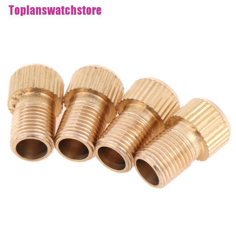 Bộ 4 Đầu Chuyển Đổi Van Presta Sang schrader Cho Xe Đạp