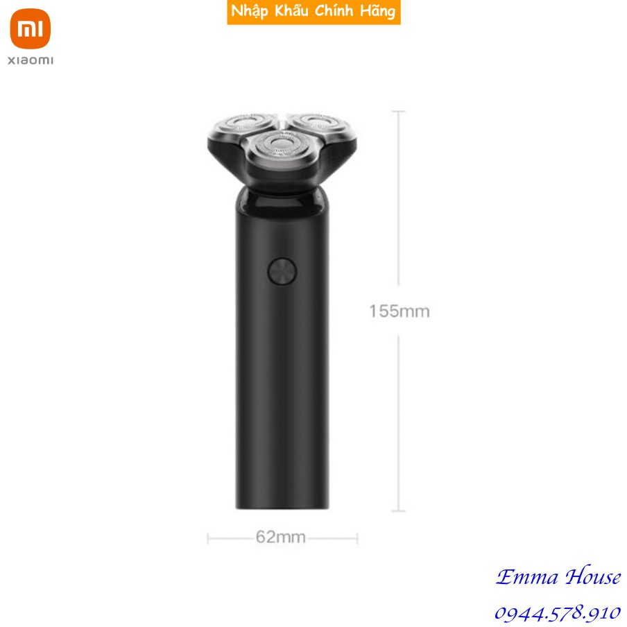 Máy cạo râu Xiaomi Electric Shaver Mijia S500 3 đầu - Bảo hành 3 tháng
