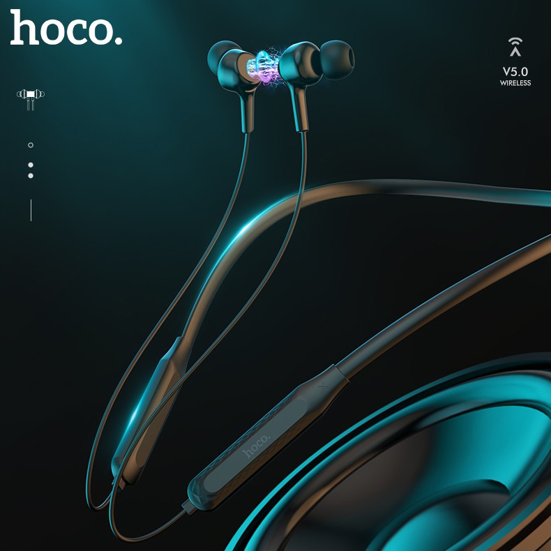 ⚡NowShip⚡ Tai Nghe Âm Thanh Hay Bluetooth Thể Thao Hoco ES51 V5.0 Dùng liên tục 10 Giờ Chính Hãng Phân Phối