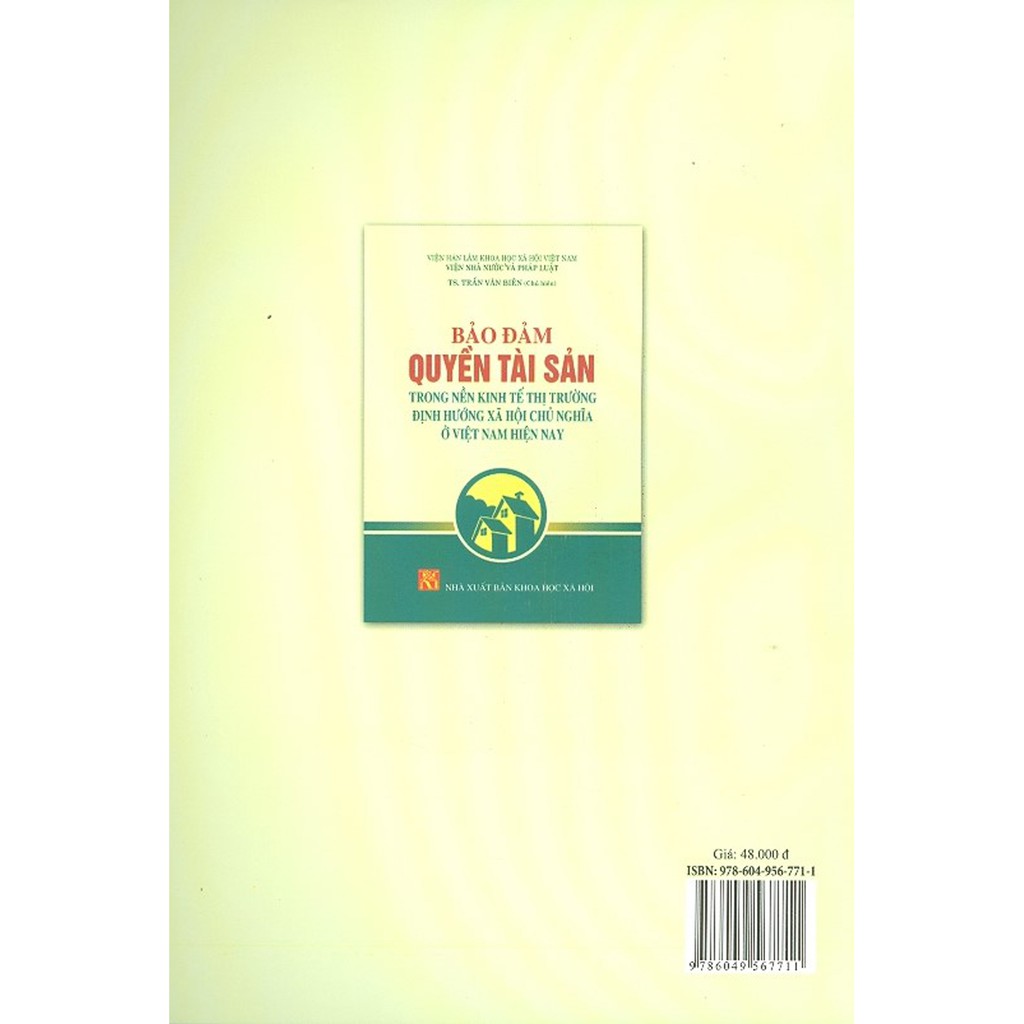 Sách - Bảo Đảm Quyền Tài Sản Trong Nền Kinh Tế Thị Trường Định Hướng Xã Hội Chủ Nghĩa Ở Việt Nam Hiện Nay