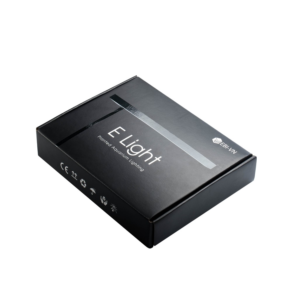 Đèn E-Light nano 23*14*21  - Đèn cho hồ thuỷ sinh- đèn có đế gỗ hoặc nhựa - đèn terrarium- siêu sáng
