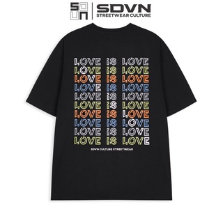Áo thun unisex nam nữ sdvn love is love