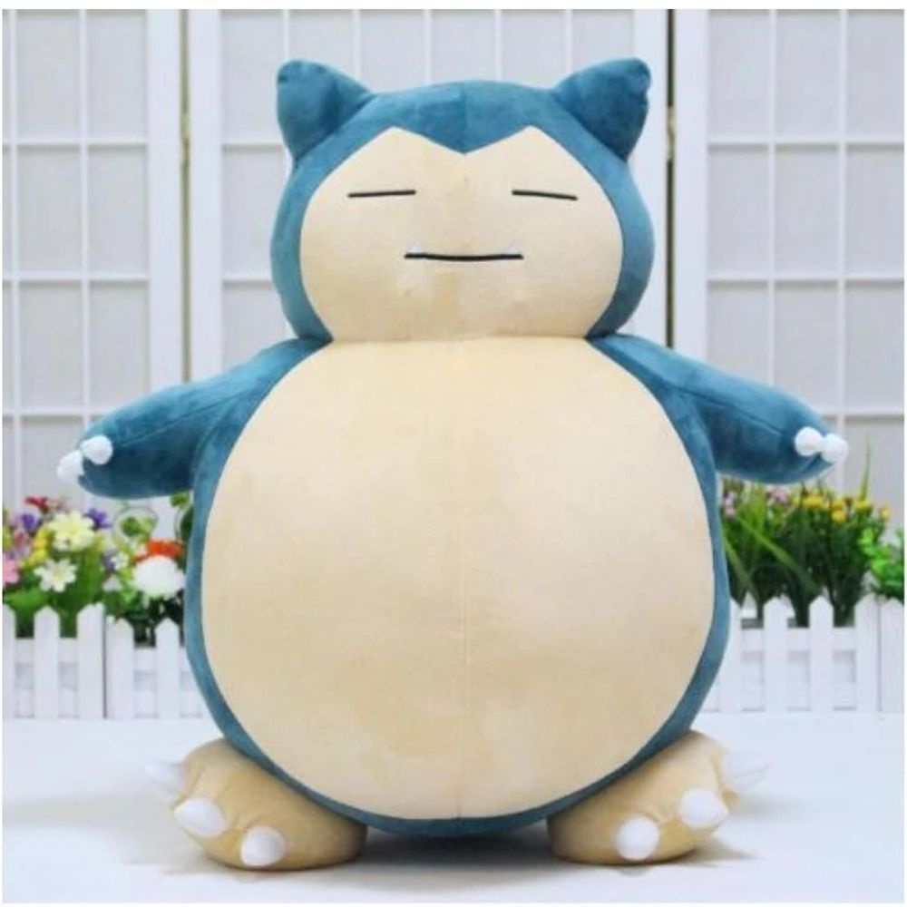 Thú nhồi bông hình Pokemon Snorlax 30cm mềm mại dùng làm quà tặng cho bé