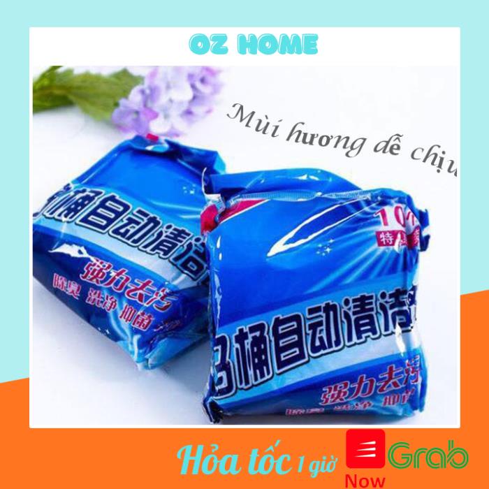 Combo 10 viên tẩy bồn cầu khử mùi và lưu hương thơm dịu nhẹ 00210