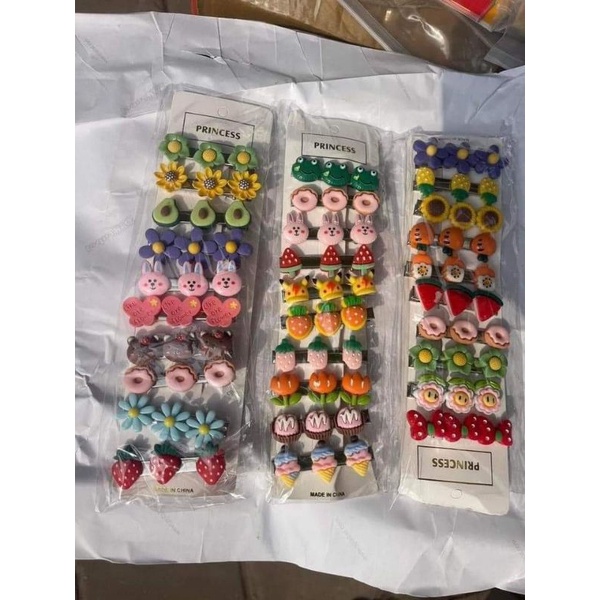 SET 10 KẸP TÓC MÁI ĐẸP CHO BÉ