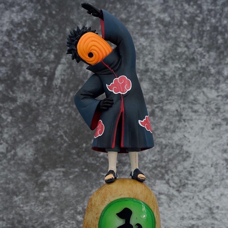 mô hình Naruto - Mô hình Obito, Deidara, Kakuzu và Hidan trong Akatsuki 24cm bằng PVC cao cấp (Có clip, Ảnh thật)