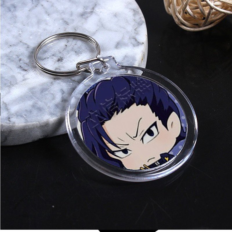 Móc khóa IN HÌNH IRUMA GIÁ ĐÁO Mairimashita! Iruma-kun anime chibi xinh xắn tiện lợi