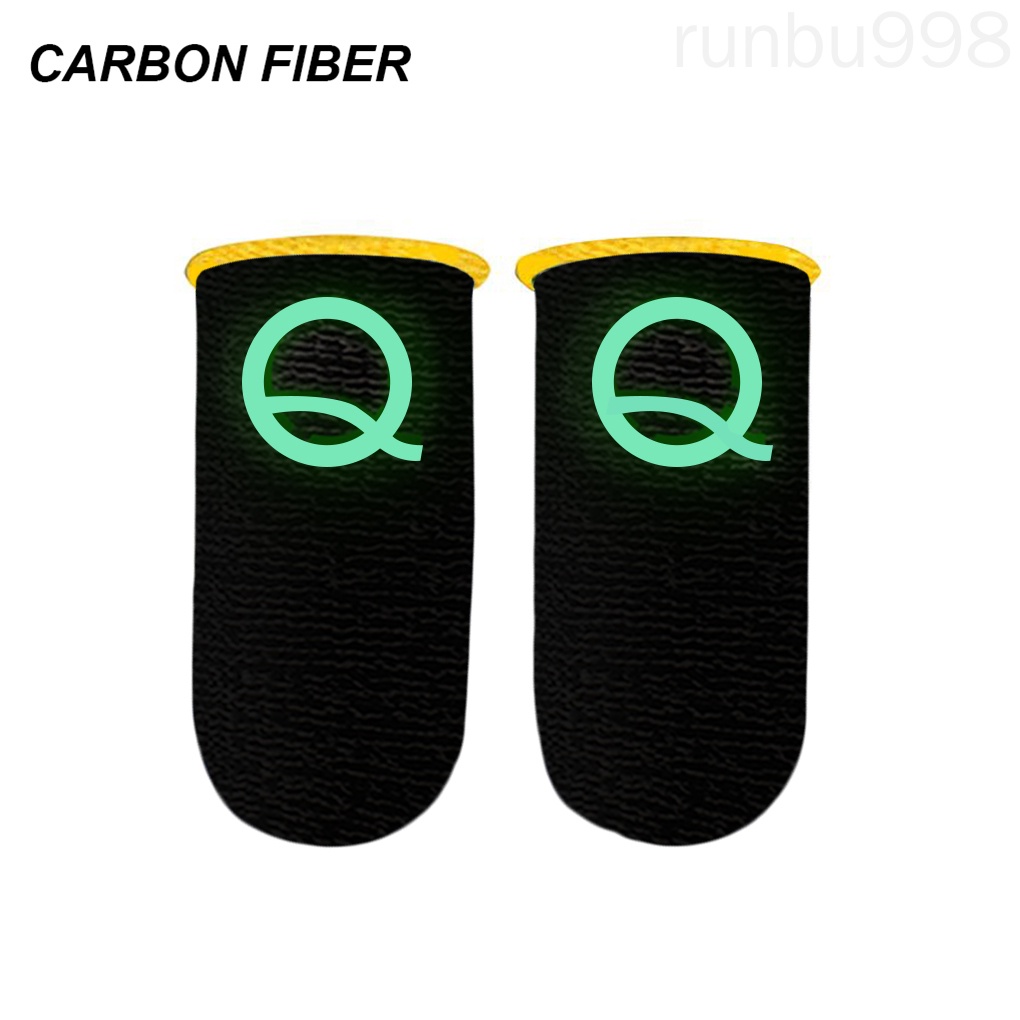 2 chiếc găng tay chơi game bằng nylon phát sáng có thể chạm màn hình cảm ứng
