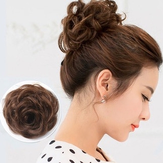 Búi tóc giả uốn xoăn tiện lợi thời trang cho nữ