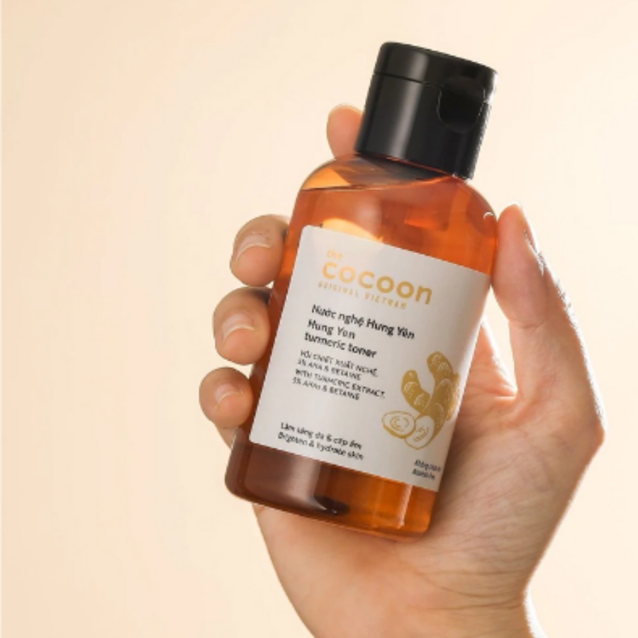 Nước Cân Bằng Cocoon Chiết Xuất Nghệ Hưng Yên Làm Sáng Da Và Cấp Ẩm 140ml