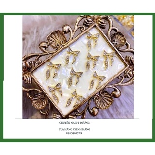 phụ kiện nail- Charm nail- cham nơ
