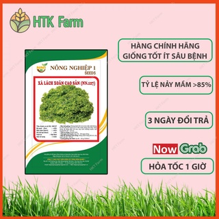 Hạt Giống Xà Lách Xoăn Cao Sản HKT Farm Dễ Trồng Nhanh Ăn