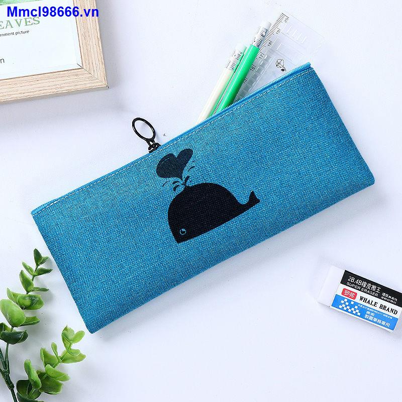 Pencil case male and female students pencil case elementary school junior high school simple cute stationery bag pencil case large capacity