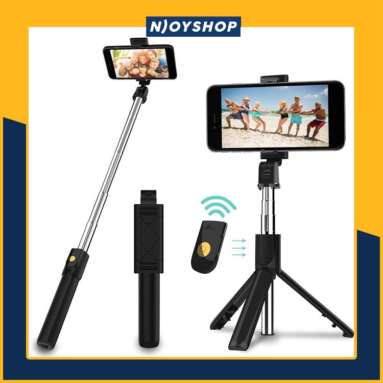 [CHỤP ẢNH TỪ XA] GẬY TRIPOD 3 CHÂN K07 KẾT NỐI BLUETOOTH CAO 72CM CHỐNG RUNG LẮC SELFIE TIK TOK LIVESTREAM 3210 XIAOMI