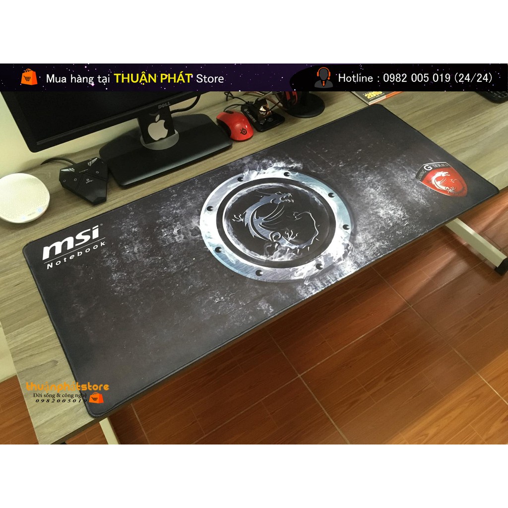 LÓT CHUỘT CỠ LỚN 90x40 - PAD MSI GAMING SERIES