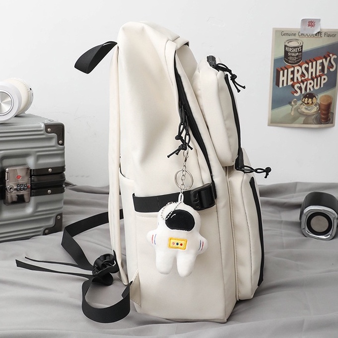 Balo đi học nam nữ ZIME thời trang ulzzang đựng laptop phong cách đeo vai cao cấp