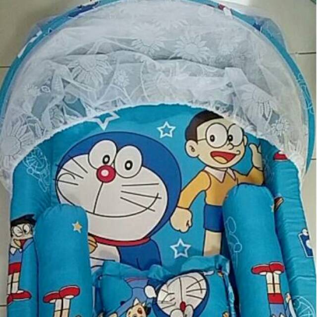 Nệm Ngủ Hình Doraemon / Klambu / Bolster Dễ Thương Cho Bé