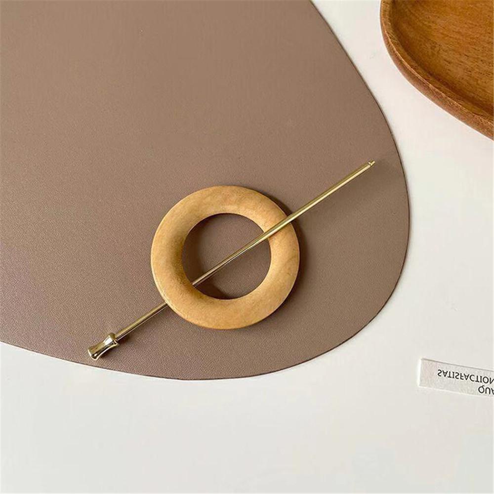 LAY Kẹp Tóc Hình Học Thanh Lịch Cho Nữ