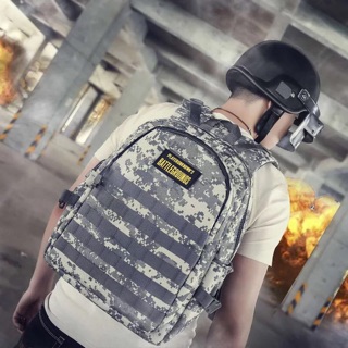 Balo 3 pubg - size lớn Chống Nước - có cổng USB