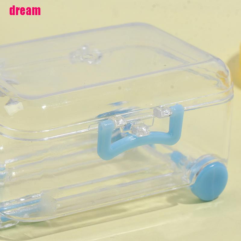 Vali Nhựa Mini Cho Búp Bê / Dễ Thương