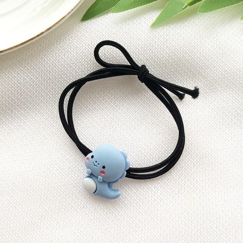 Dây buộc tóc hình khủng long nhỏ dễ thương phong cách Hàn Quốc dành cho nữ