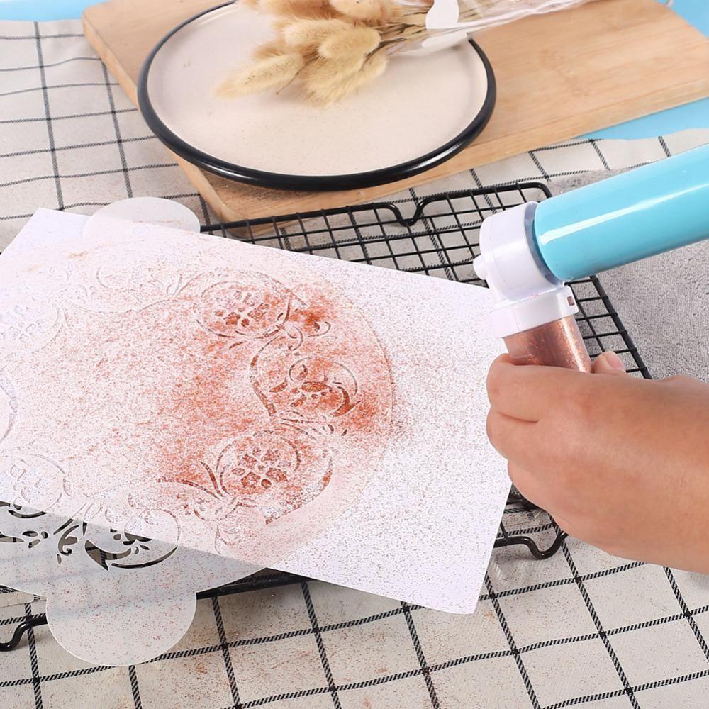 Dụng Cụ Phun Kem Trang Trí Bánh Tráng Miệng