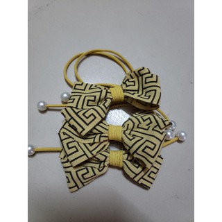 Dây cột tóc nơ dễ thương,nhiều màu cho các nàng chọ lựa