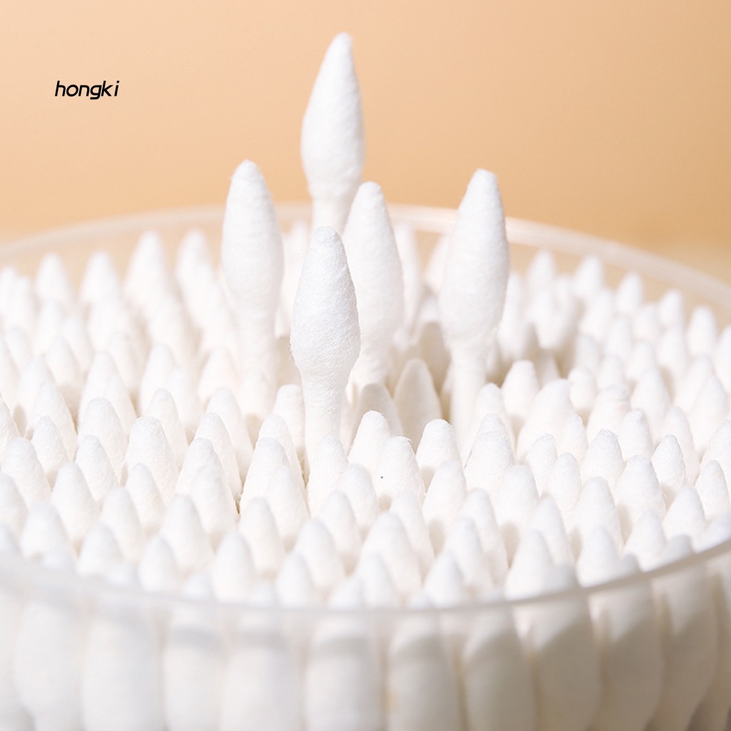 Hộp Tăm Bông Trang Điểm Hai Đầu Tiện Dụng