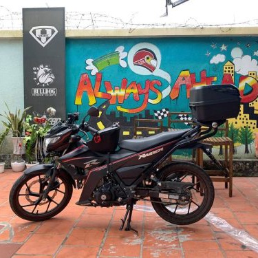 Baga Givi HRV Raider 150 Fi chính hãng cho xe chịu lực cao bao gồm đế gắn thùng