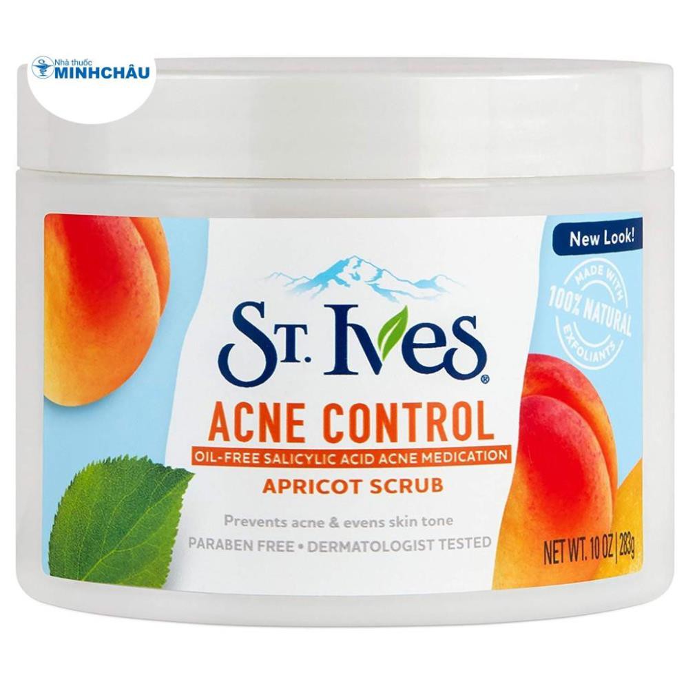 Tẩy Tế Bào Chết St.Ives Acne Control Apricot Scrub 283g