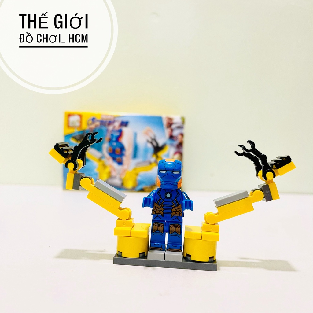 [NHIỀU MẪU] Hộp lego lắp ráp ghép hình nhân vật giúp bé sáng tạo, thông minh