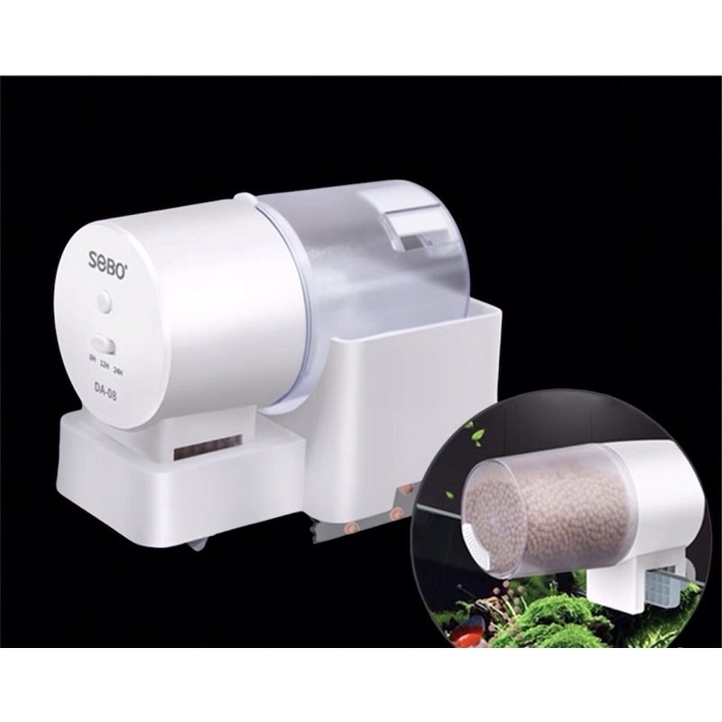 Máy cho cá ăn tự động Sobo DA-08 tự động hẹn giờ cho cá ăn - da 08