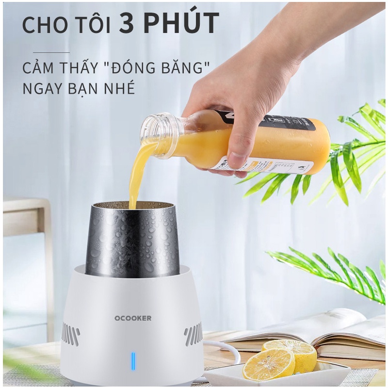 Cốc làm lạnh nhanh mini Xiaomi Qcooker - Ly làm lạnh nhanh mini Xiaomi Qcooker - Làm lạnh trong vòng 3 phút