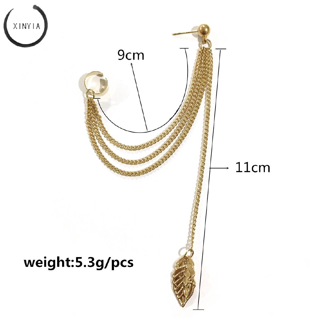 Đôi Bông Tai Hợp Kim Họa Tiết Hình Học Thời Trang Cho Nữ