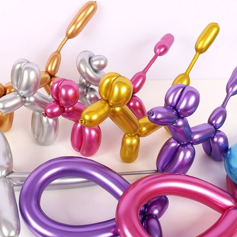 Set 10 Bong Bóng Cao Su Mạ Chrome Hình Disney Nhiều Màu Trang Trí Tiệc