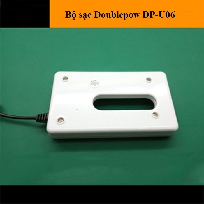Bộ sạc pin đa năng doublepow 6 khe DP-U06 - dùng sạc pin AA,AAA từ cổng USB tiện lợi (tùy chọn pin)