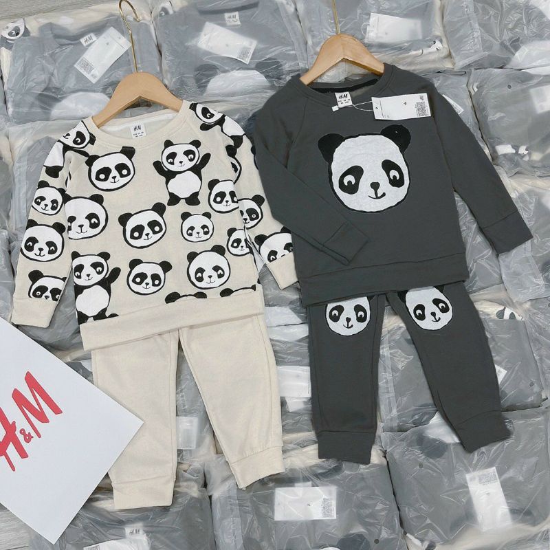 COMBO 2 BỘ GẤU TRÚC CHO BÉ