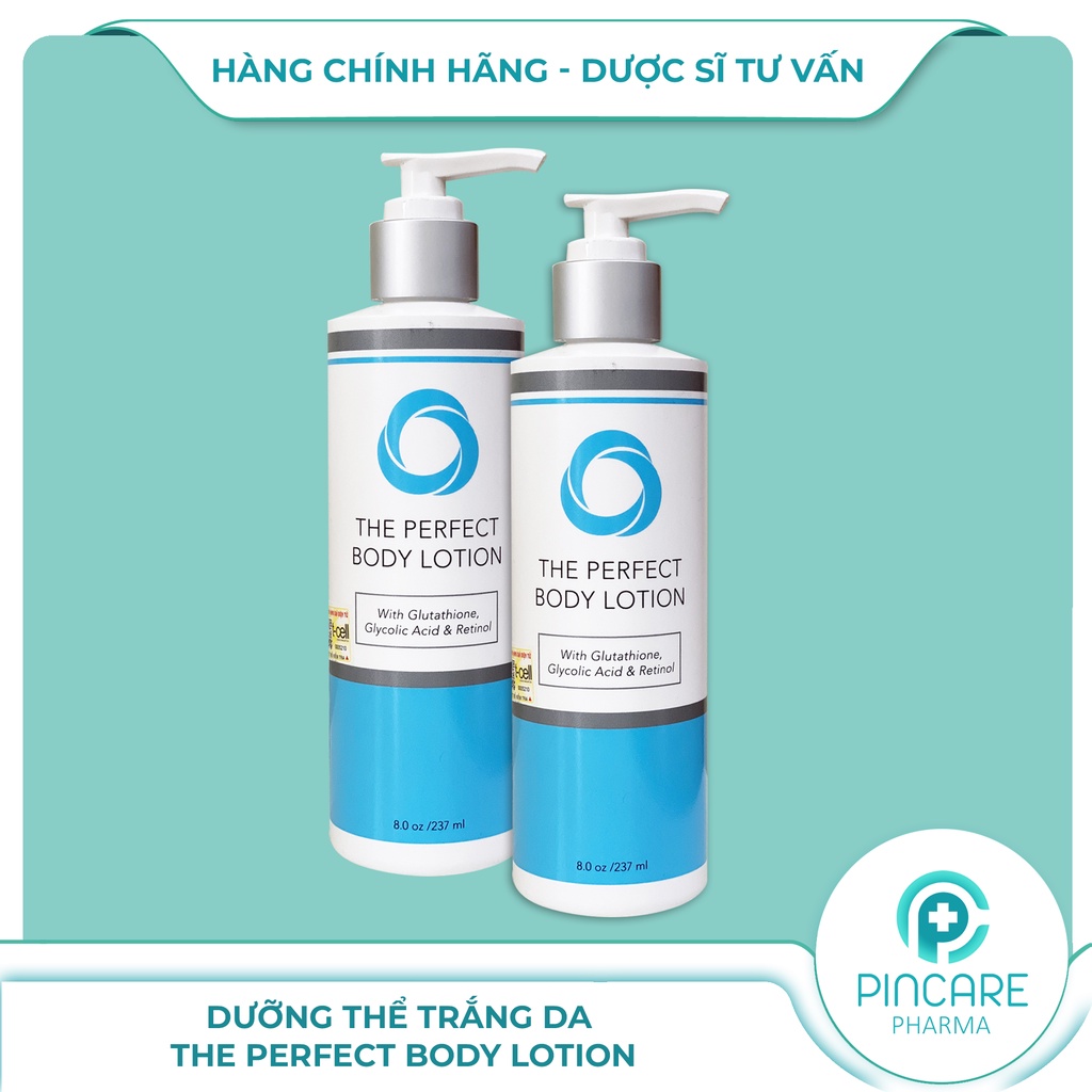 Dưỡng thể trắng da The Perfect Body Lotion 237ml - Hàng chính hãng - Nhà thuốc PinCare