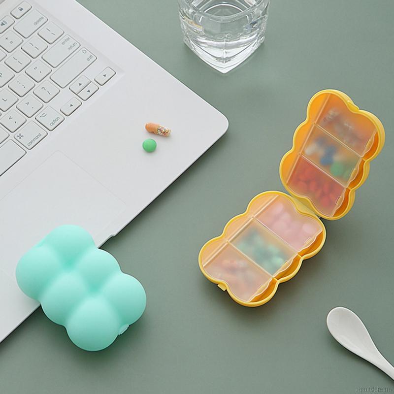 Hộp đựng thuốc chia 6 ngăn thiết kế tiện dụng chất lượng cao