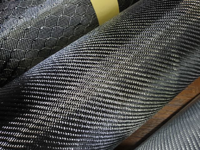 Vải carbon fiber không xô black twill/honeycomb 3k240g loại xịn cỡ 20cm, 50cm